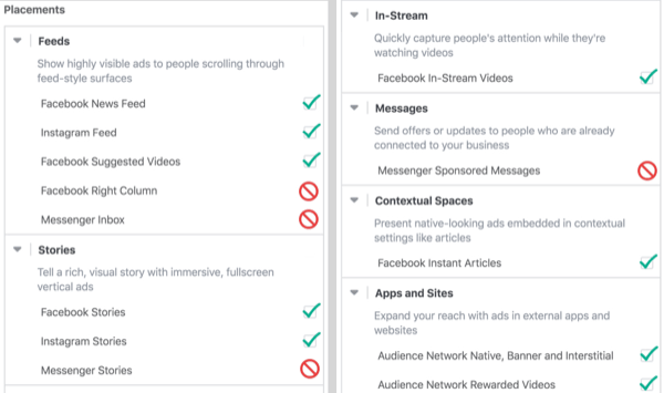 Facebook ThruPlay Optimization for video ads, step 3.