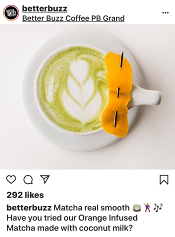 So verkaufen Sie mehr Produkte auf Instagram, gestyltes Fotobeispiel 2.