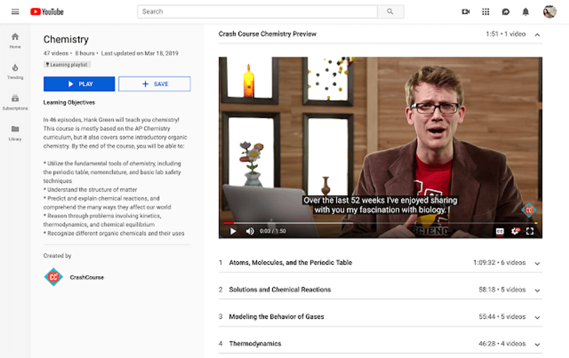 YouTube is introducing Learning Playlists to provide a dedicated learning environment for people who come to YouTube to learn.