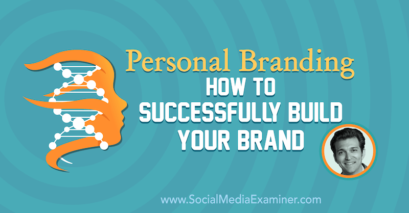 Personal Branding: How to Successfully Build Your Brand featuring insights from Rory Vaden on the Social Media Marketing Podcast.