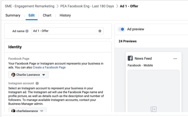 facebook how to set up engagement remarketing campaign step 6 800 - How to Retarget Ads to Engaged Instagram and Facebook Fans