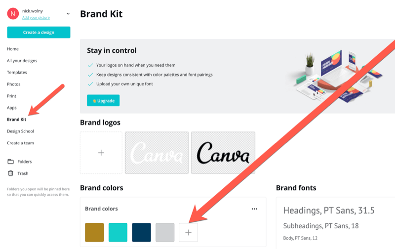 steps for using Canva to create branded graphics for Instagram story on live event