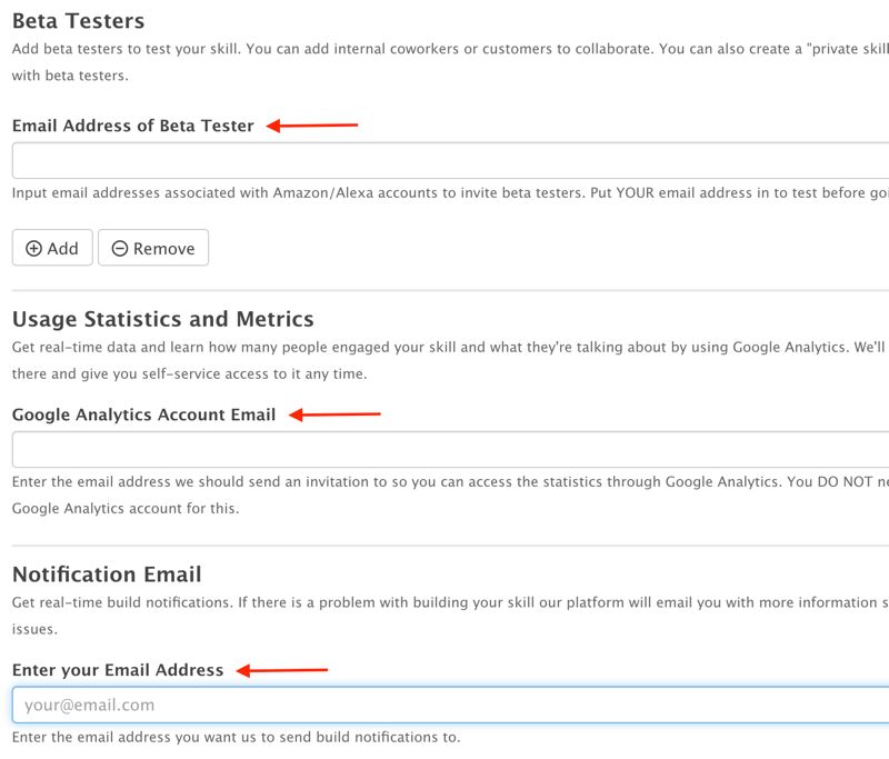 steps to create Amazon Alexa skill with VoiceXP