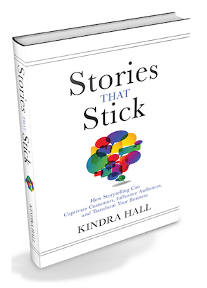 Kindra Hall's book Stories That Stick