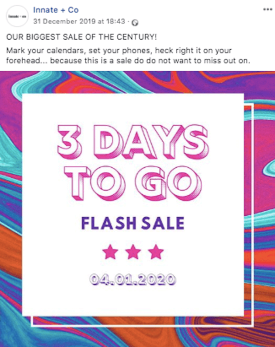 How To Promote A Flash Sale On Facebook And Instagram Social Media Examiner