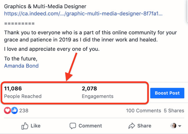 step 2 of how to review negative feedback for Facebook ads