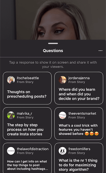 Instagram Question Posts