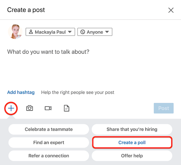 How To Use LinkedIn Polls For Business 9 Ideas Social Media Examiner
