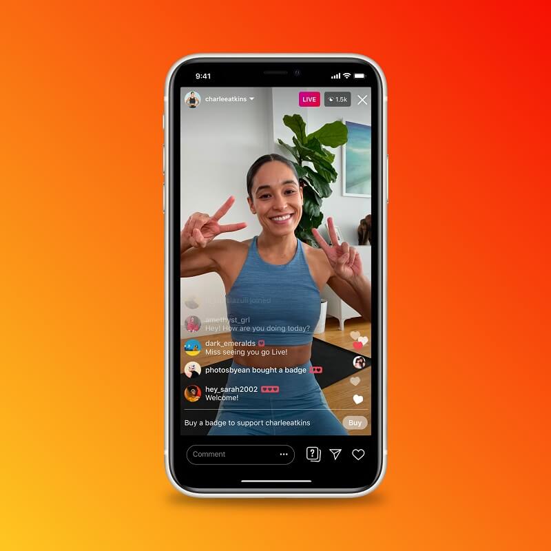 Instagram is doing more to support creators with the introduction of badges in live video, IGTV ads, and updates to shopping.