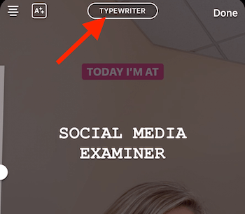 customize text in Instagram Stories