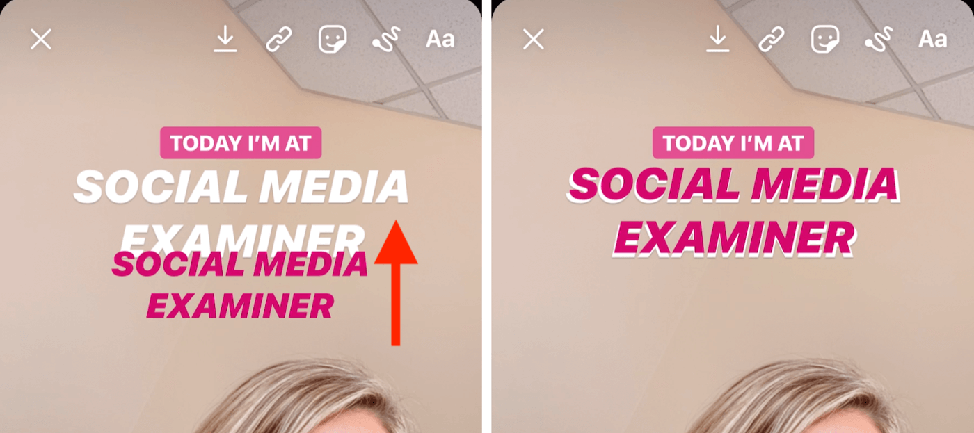 customize text in Instagram Stories