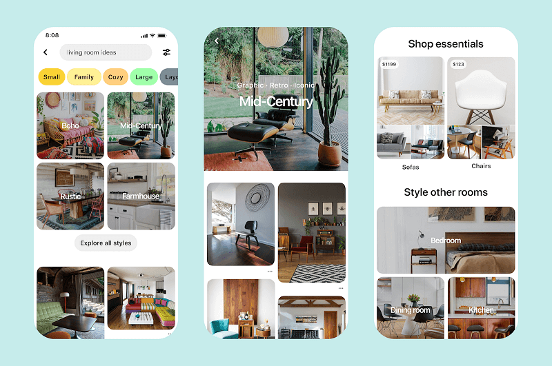 Pinterest is introducing new ways to shop from pins, on pin boards, and in search results.