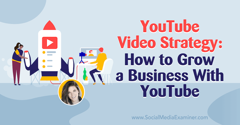 YouTube Video Strategy: How to Grow a Business With YouTube featuring insights from Sunny Lenarduzzi on the Social Media Marketing Podcast.