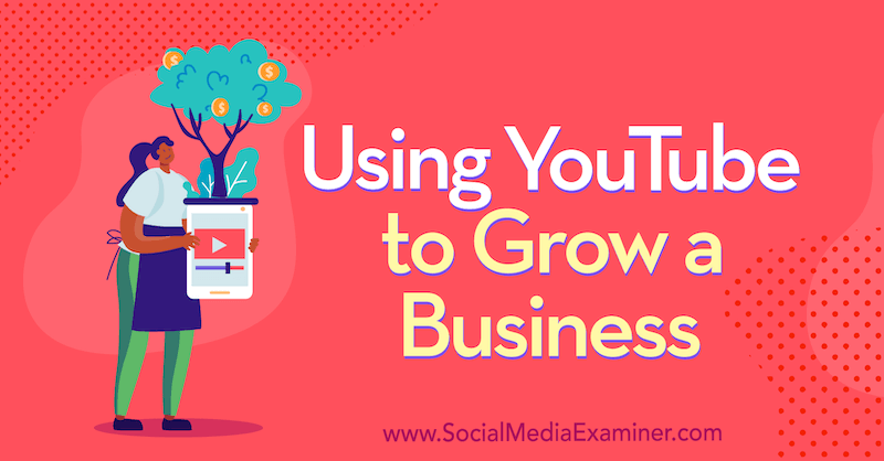 Using YouTube to Grow a Business featuring insights from Jessica Stansberry on the Social Media Marketing Podcast.