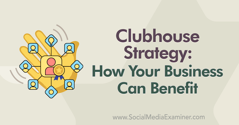 Clubhouse Strategy: How Your Business Can Benefit featuring insights from TerDawn DeBoe on the Social Media Marketing Podcast.