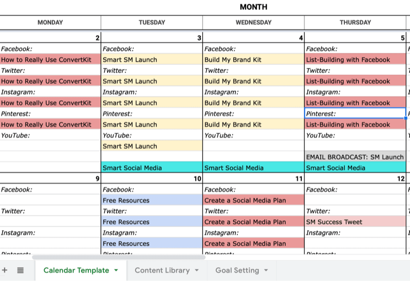 Using Google Drive to Organize Your Social Media Content