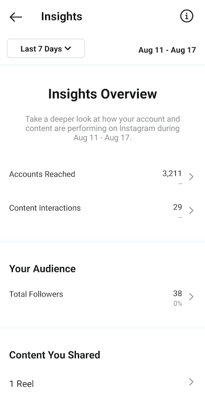 How to Analyze Your Instagram Reels' Performance : Social Media