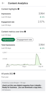 How to Use LinkedIn Analytics on the Mobile App : Social Media Examiner