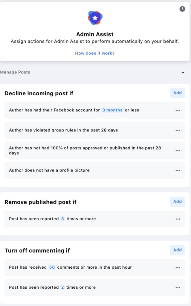 Facebook Admin Assist Streamline Your Facebook Group Content