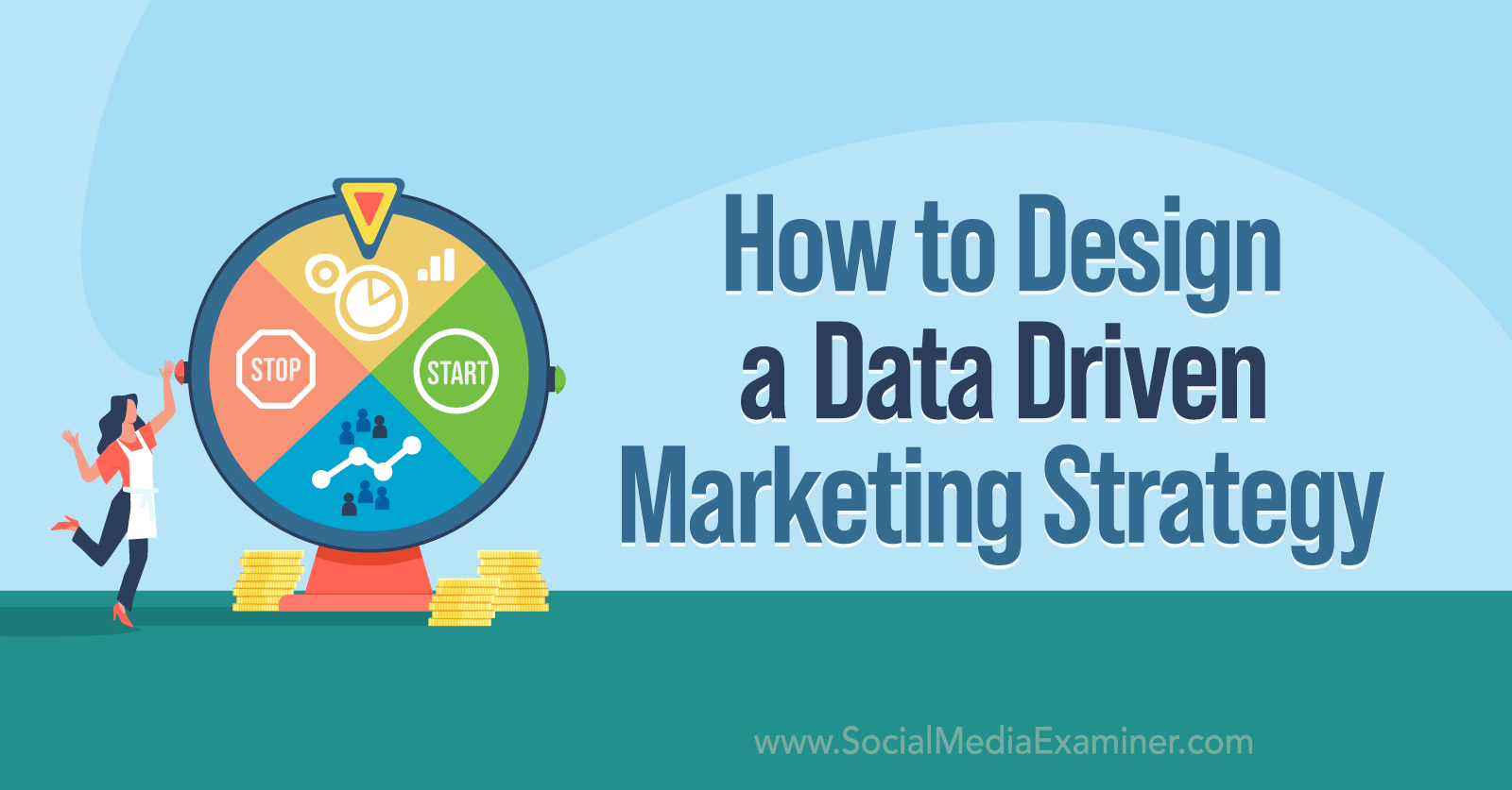 How to Design a Data-Driven Marketing Strategy featuring insights from Brie Anderson on the Social Media Marketing Podcast.