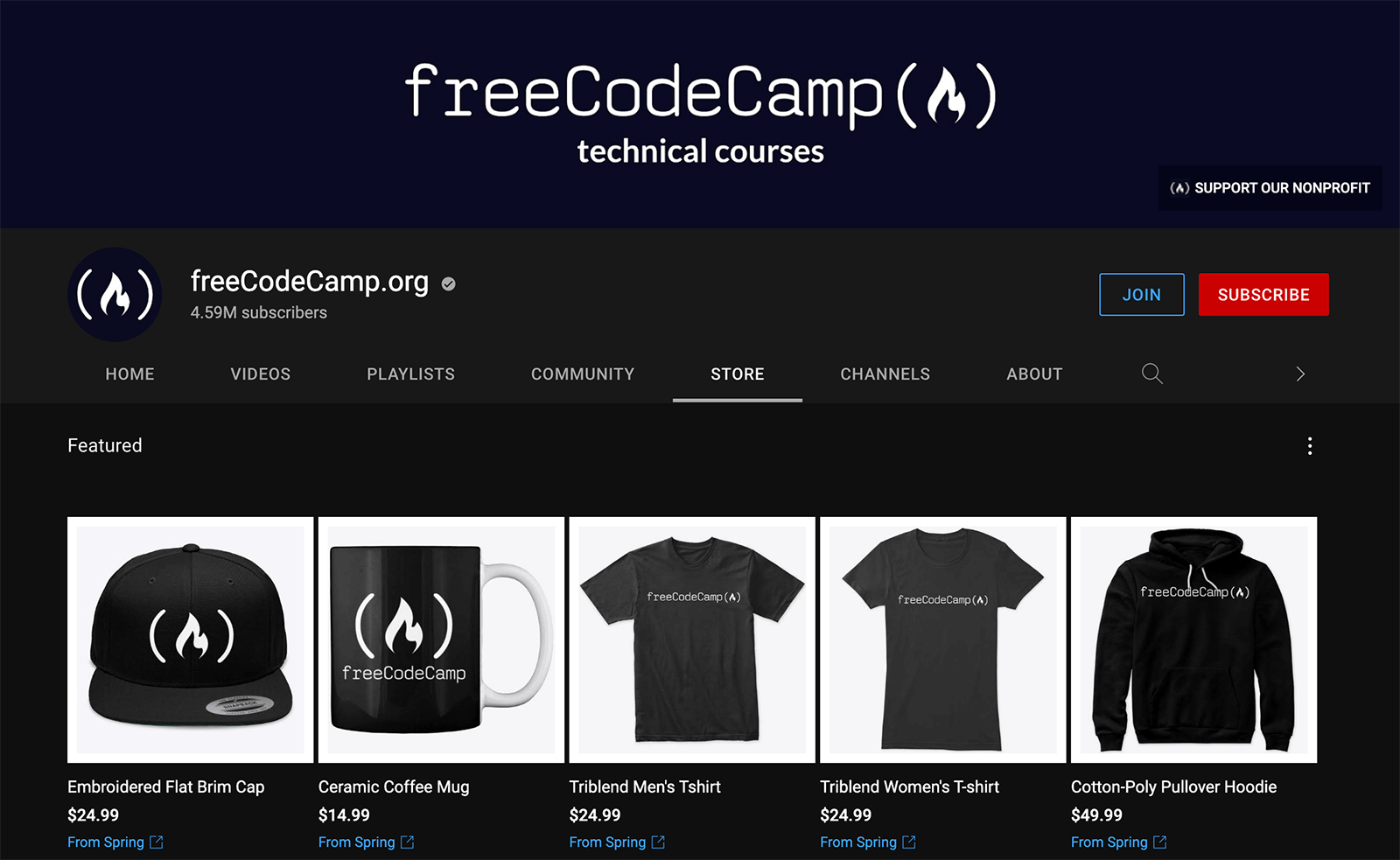 YouTube Conversions Optimization: free Code Camp