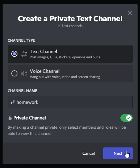 How to create a Discord server