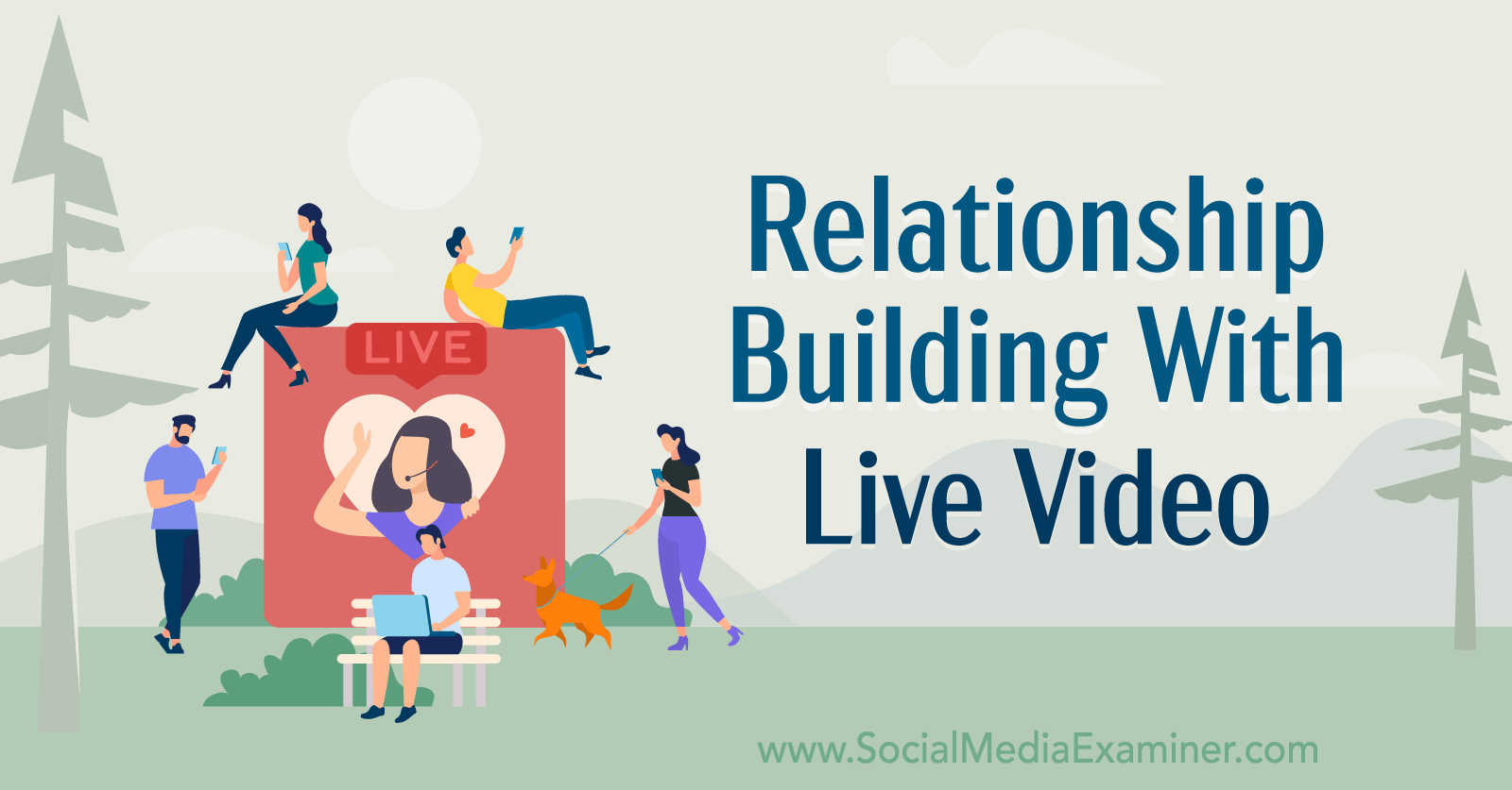 Relationship Building With Live Video featuring insights from Melanie Dyann Howe on the Social Media Marketing Podcast.