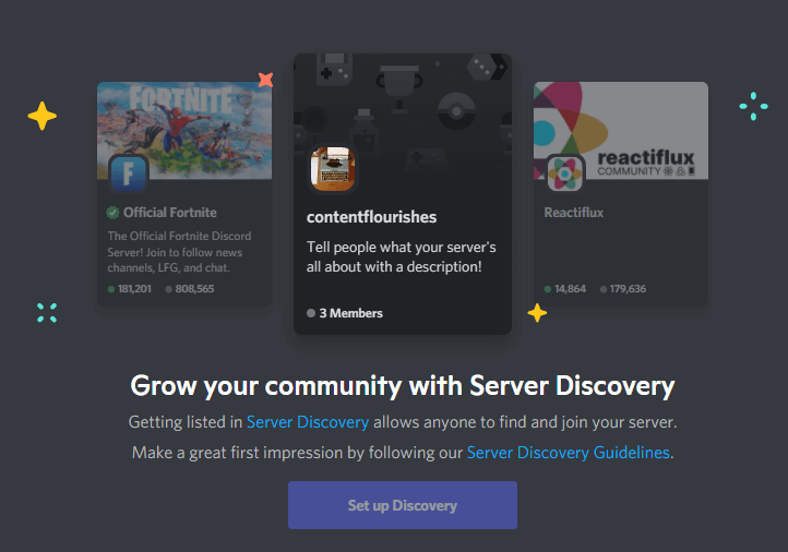 Discord chat text