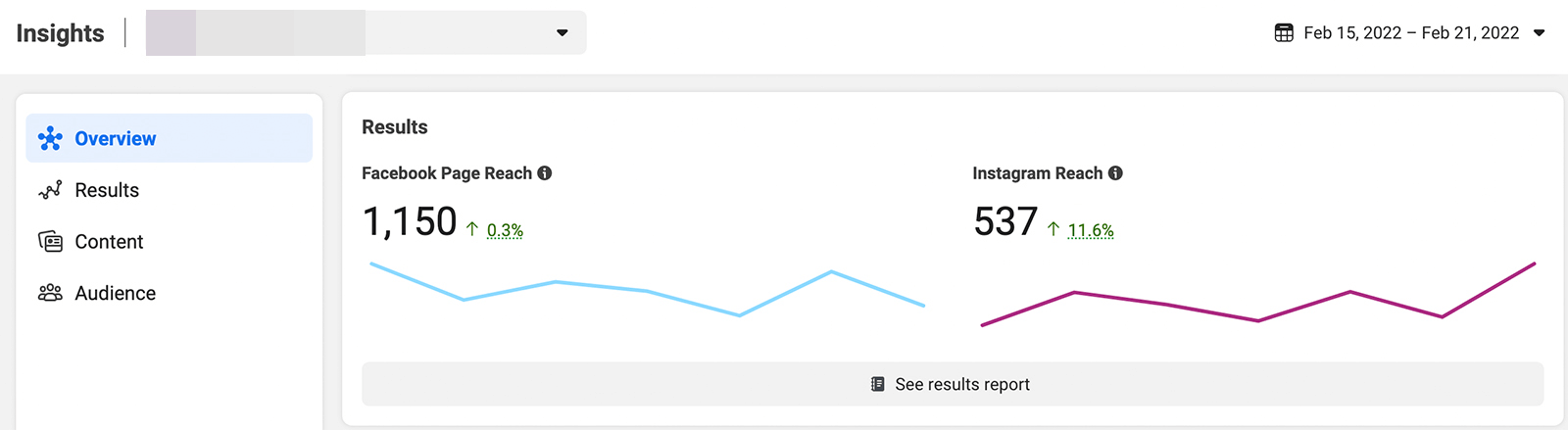 Meta Business Suite Insights Overview