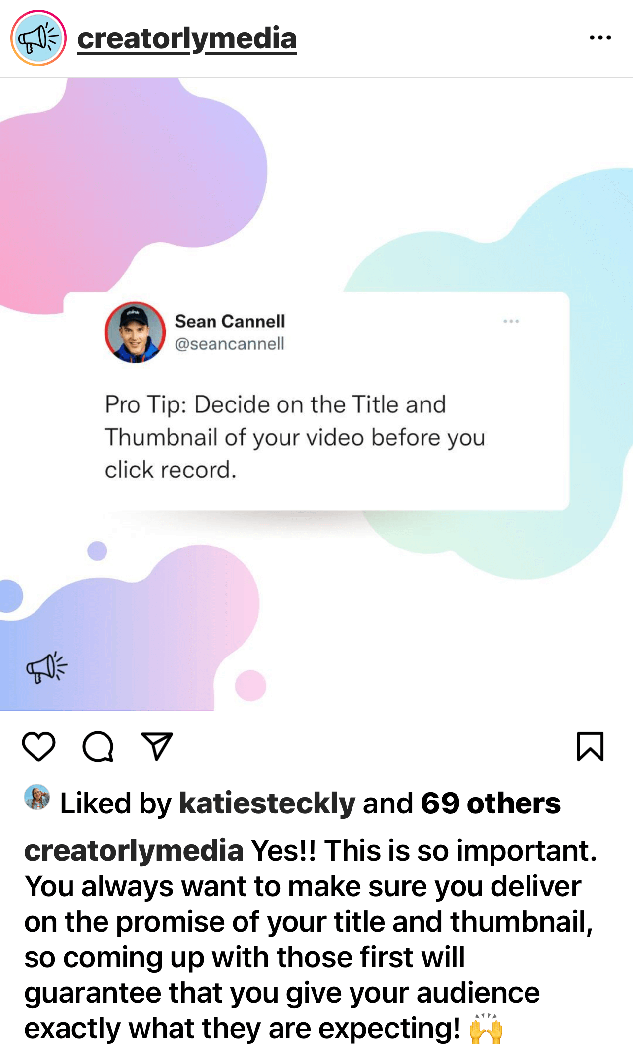 image of Instagram tweet graphic