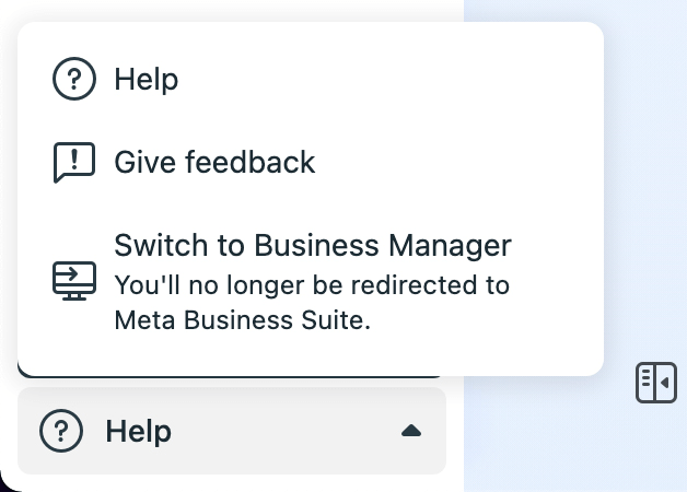 Change Meta Business Suite Back to Facebook Business Manager 