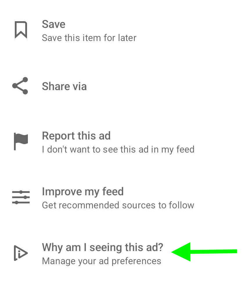 research linkedin competitor ads on mobile