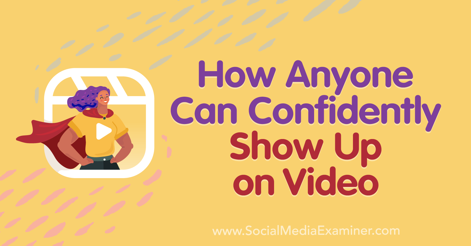 How Anyone Can Confidently Show Up on Video featuring insights from Pelpina Trip on the Social Media Marketing Podcast.