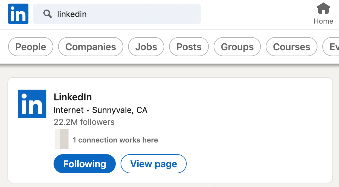 visualizar anúncios concorrentes no linkedin passo 1