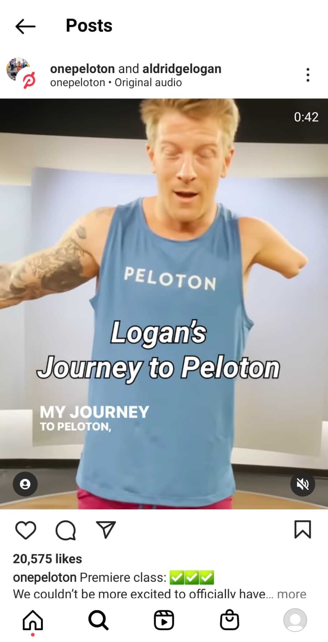 instagram-peloton-community-stories-subscribers-example