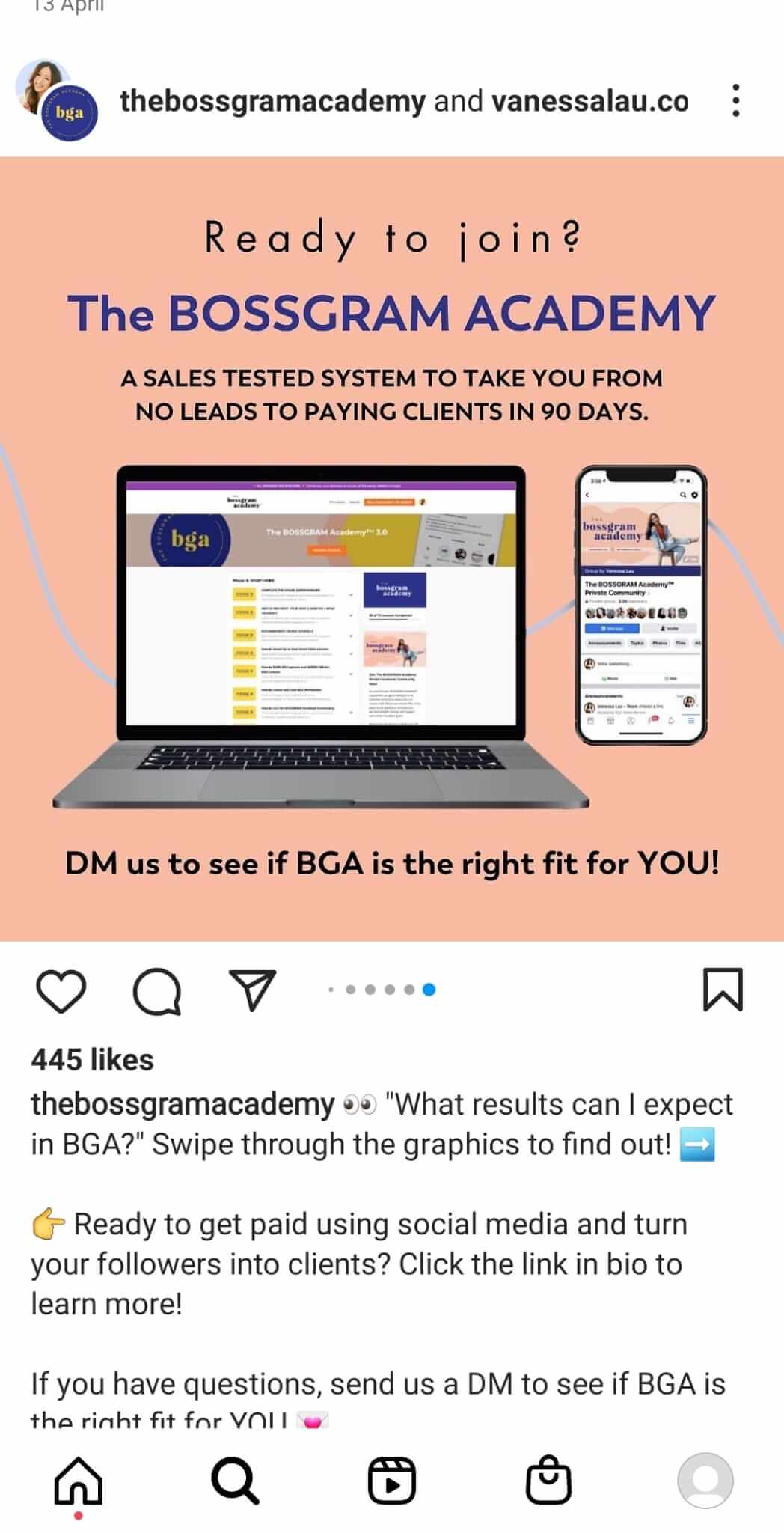 instagram-bossgram-academy-dm-conversation-sale-example