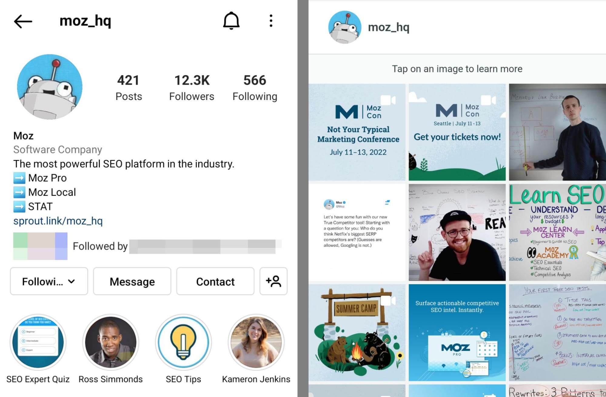 24 Examples of Stellar Instagram Business Profiles for Marketers