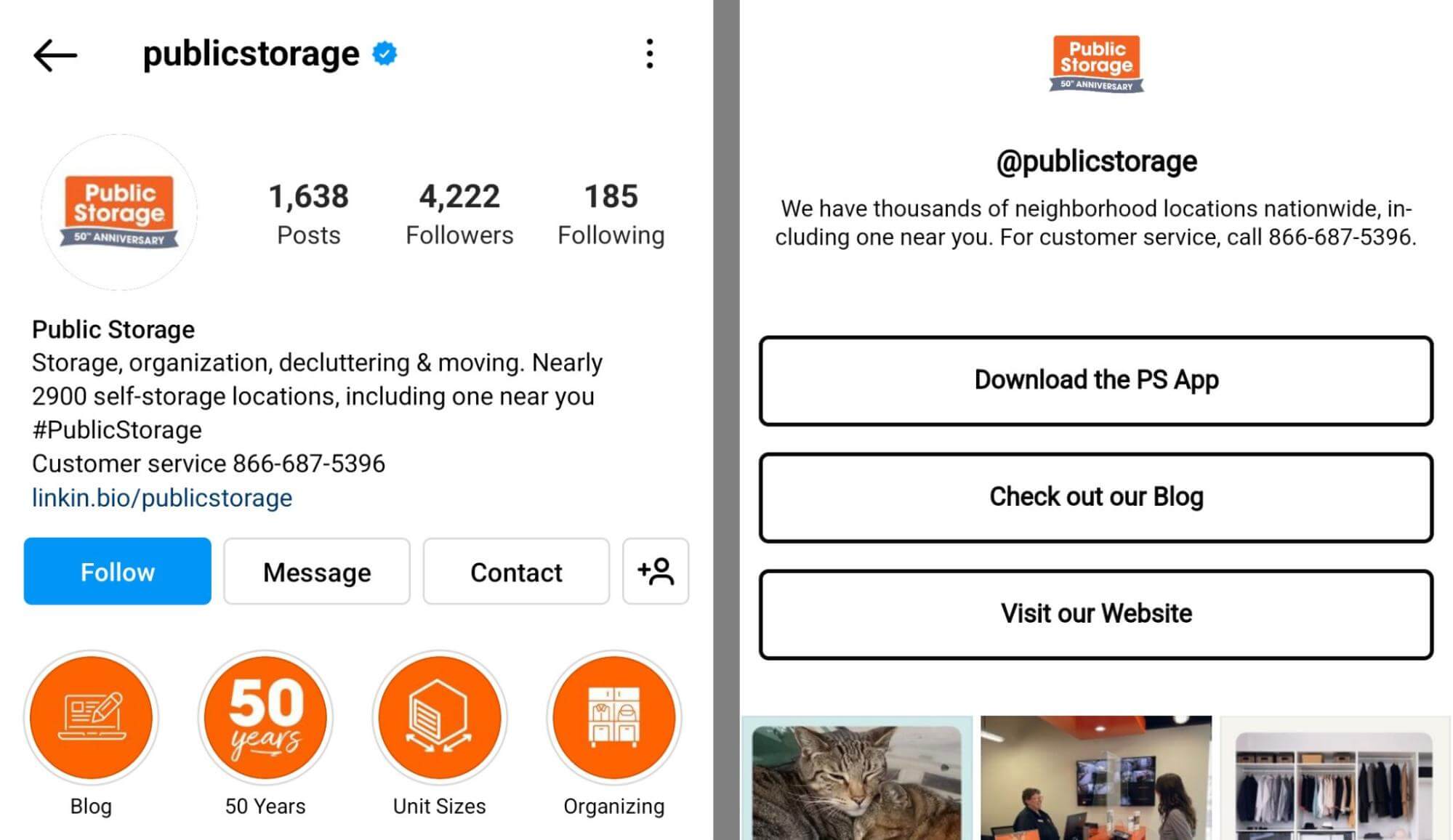 instagram-bio-publicstorage-bio-link-example