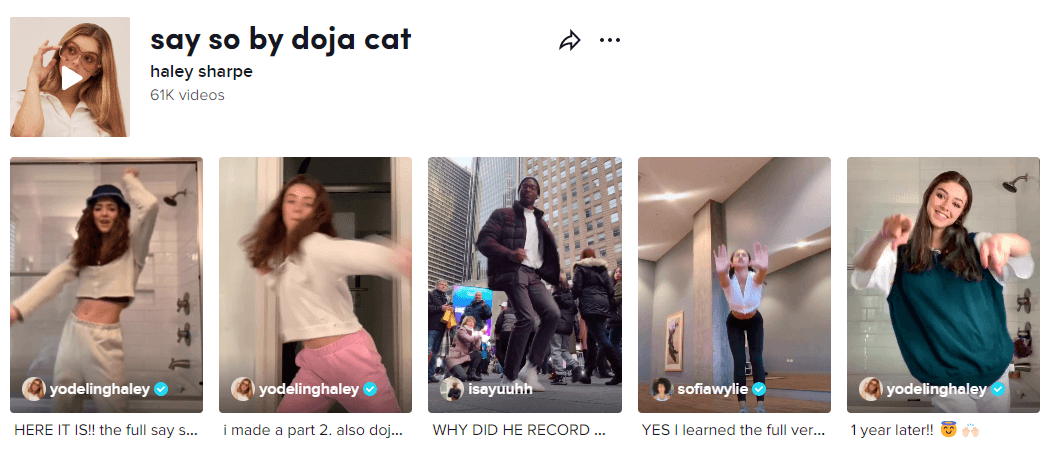how-to-create-short-form-content-tiktok-sound-usage-dance-challenge-videos-yodelinghaley-isayuuhh-sofiawylie-example-7