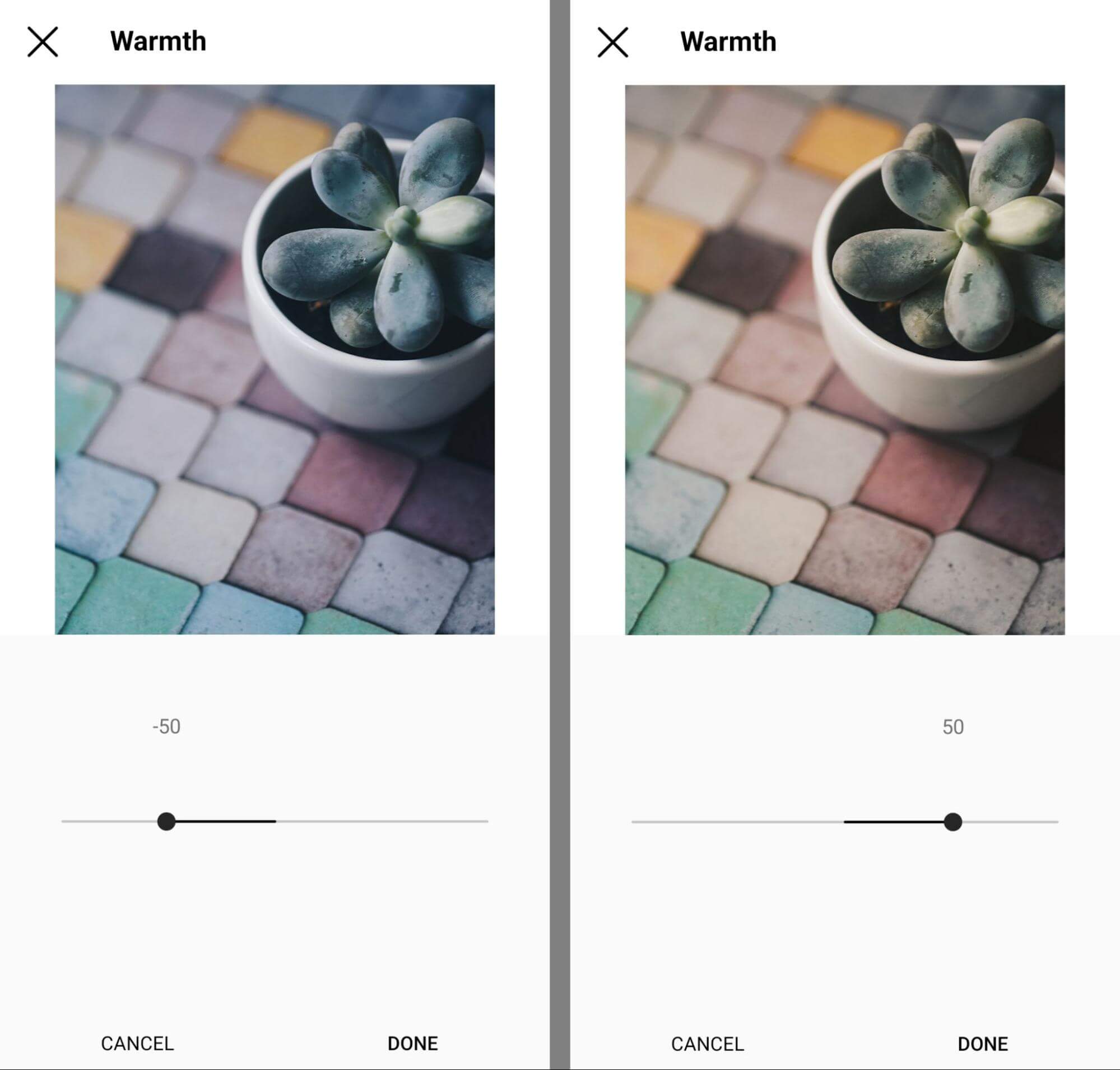 how-to-edit-photos-instagram-native-features-warmth-step-7