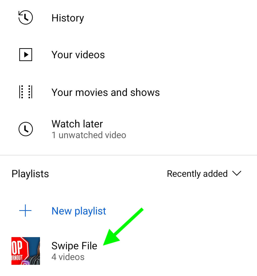 how-to-save-content-youtube-comments-swipe-file-example