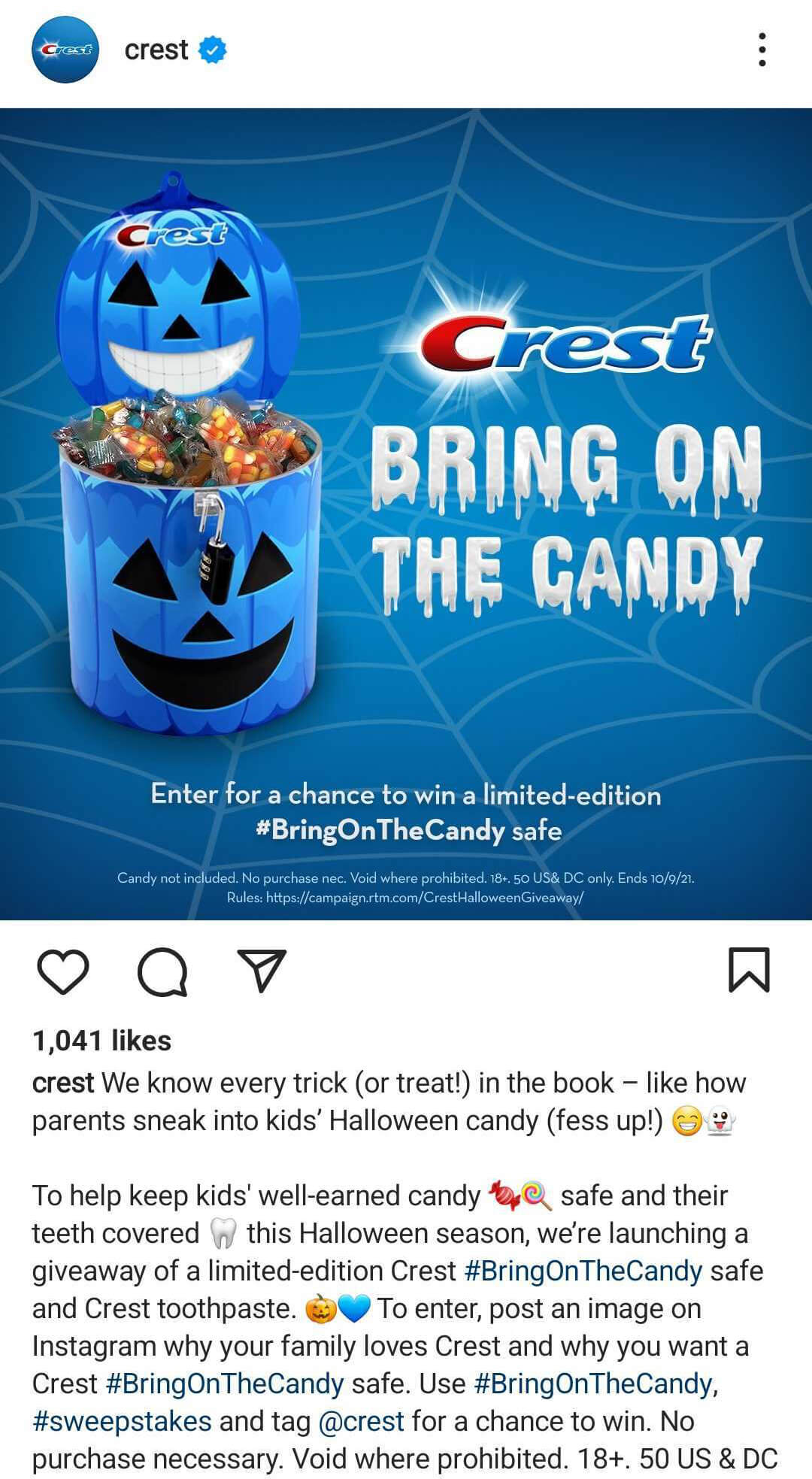 social-media-marketing-guide-holiday-campaigns-2022-elements-execution-timelines-halloween-crest-instagram-example-1