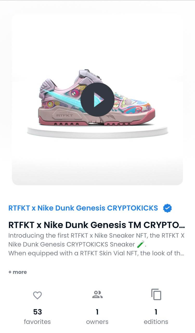 evolution-web3-marketing-practices-rtfkt-x-nike-dunk-genesis-tm-cryptokicks-nft-example-1