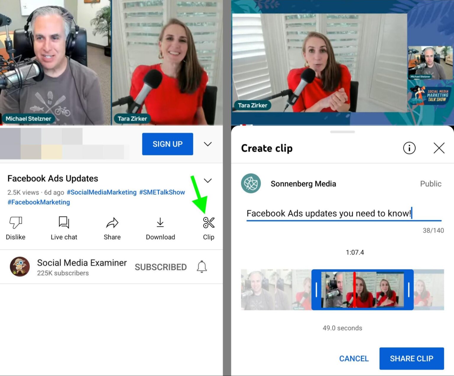 How to Make YouTube Clips Social Media Examiner