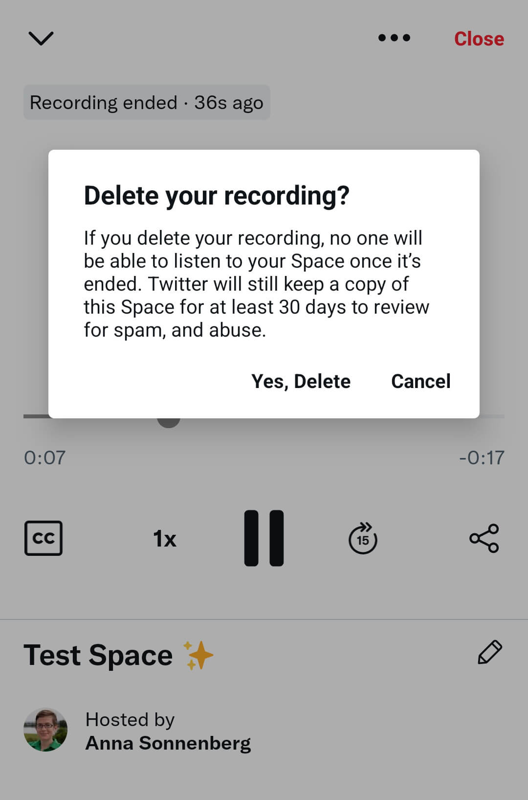 how-to-create-twitter-spaces-delete-recorded-space-step-22