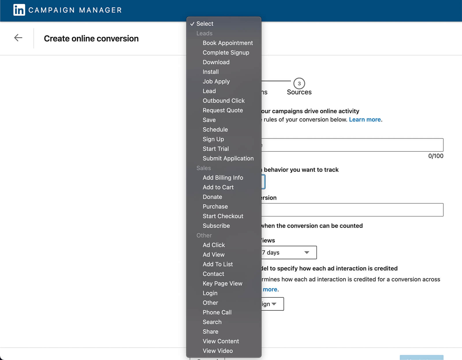 how-to-linkedin-campaign-manager-analyze-advertising-results-conversion-tracking-step-3