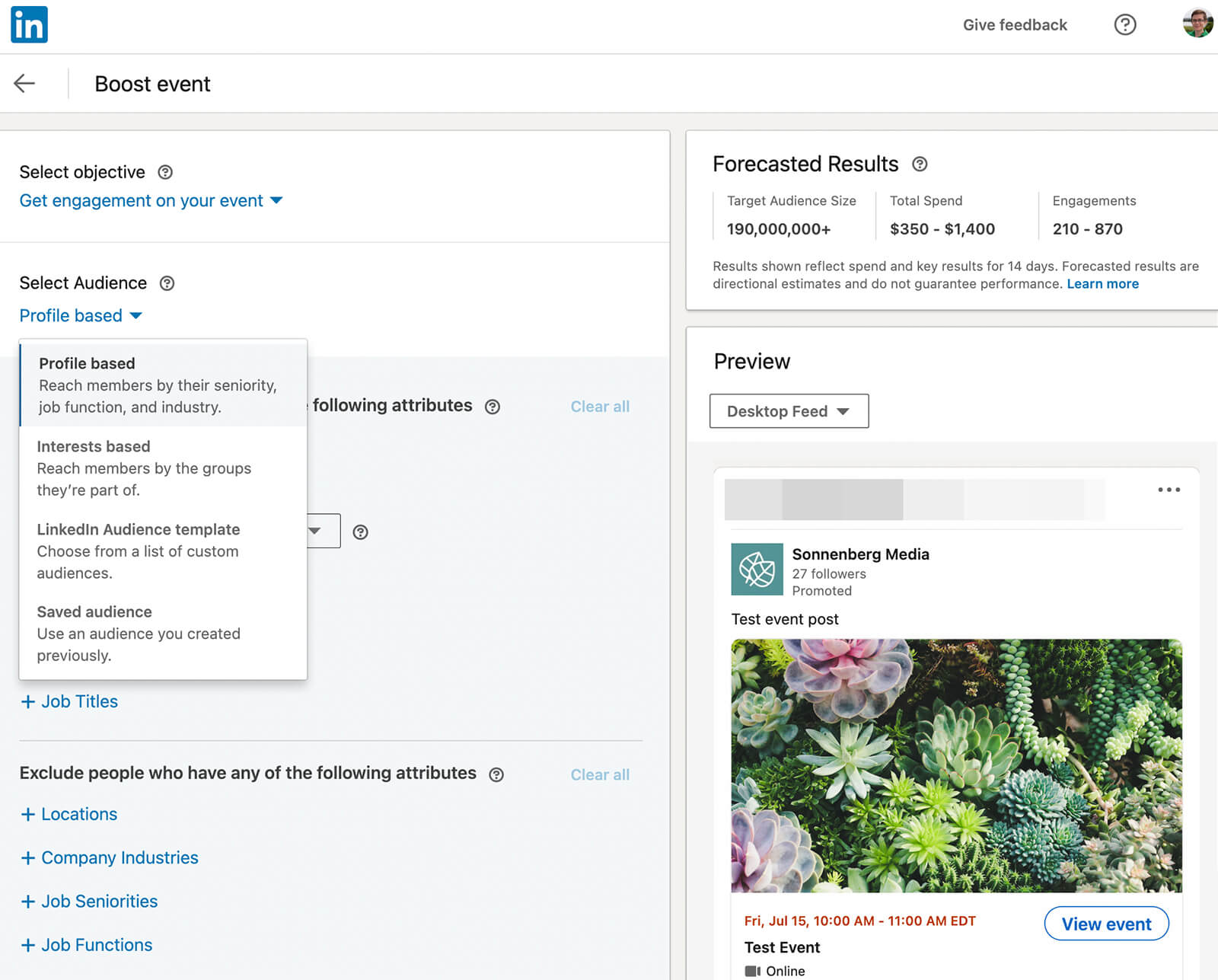 LinkedIn Post Boosting Dashboard