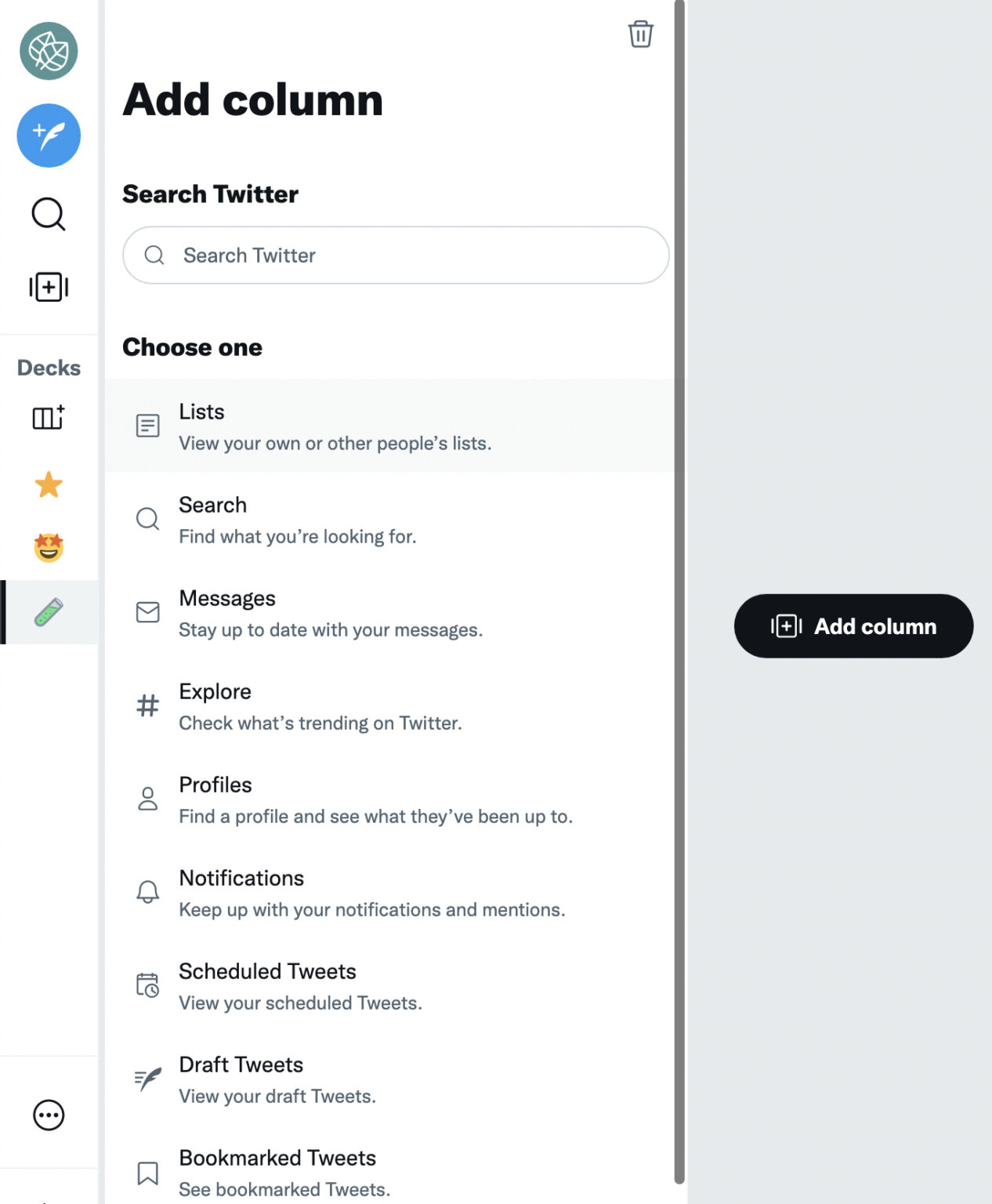 Create twitter. Create twitter