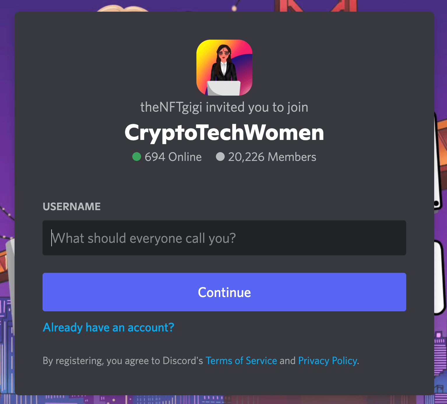 how-does-token-gating-work-thenftgigi-cryptotechwomen-discord-example-1