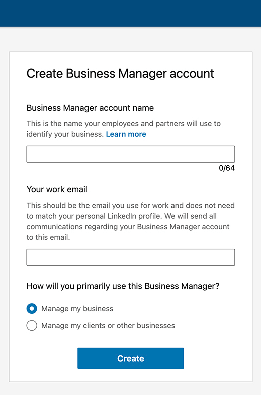 how-to-get-started-linkedin-business-manager-create-creation-page-step-2